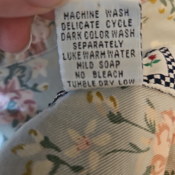 Venezia Plus Size 18/20 Floral Button Up Cotton Shirt Cottagecore Boho - Picture 6 of 7